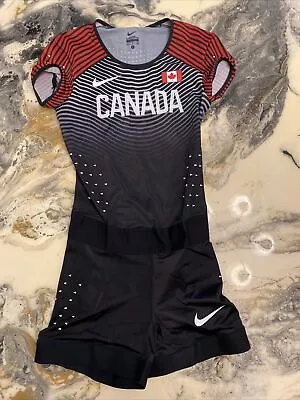 Nike Team Issued Olympic Sprint Suit CANADA 801386-XXX Size Small • $110