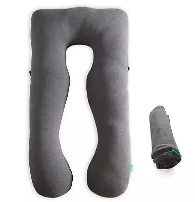 57 U Shaped Full Body Pregnancy Pillow Case Maternity Super Soft - Only Cover • $25.56