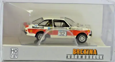 Brikina Model  Ford Escort RS 1800 RAC 1976 No. 32 1:87  Scale • £19.99