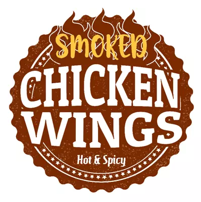 BBQ - Chicken Wings - 4  Car Vinyl Decal/Sticker Trailer Tumbler Window Bottle • $4.49