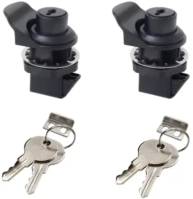 $17.95 • Buy 2PCS Push Button Replacement Lock Tool Marine Glove Box Latch , Golf Push Cart