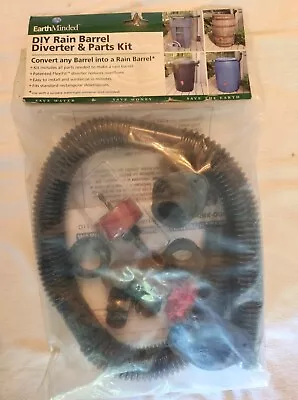 EarthMinded DIY Rain Barrel Diverter And Parts Kit - Water Collection System NEW • $35