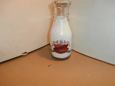 Pfeiffer's Dairy Pint Milk Bottle New Jersey Athlete Baseball Graphics 2 Color • $49.99