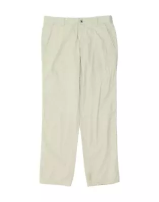 MURPHY & NYE Mens Straight Chino Trousers W34 L31  Grey Cotton AB05 • £18.38