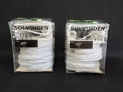 2x Solvinden IKEA Fairy Light Decoration Nylon Shade Globes (2x 12 Pack) • $30