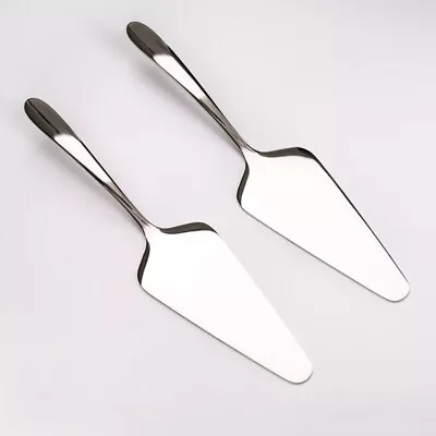 Wedding Cake Knife And Server Set 2x Stainless Steel Professional Cake Pie Pizza • £7.64