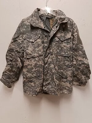 US Military Cold Weather Field Coat 8415-01-521-2233 SMALL SHORT USED • $49.99