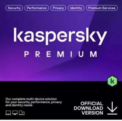 Kaspersky Premium 2023 1 Device 1 Year -  Key Is E-Mailed AUS/NZ ONLY • $35.99