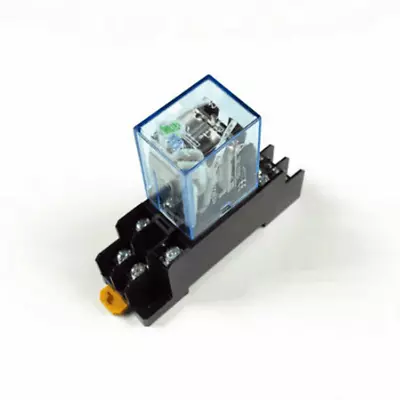 General Purpose Power Relay 10A LY2NJ DPDT 8Pins HH62P JQX-13F W Socket 12V-380V • $3.99