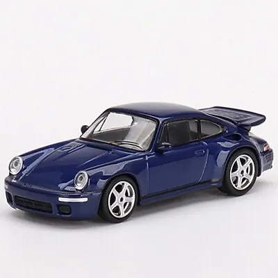 Mini GT 1:64 Diecast Model Car Porsche RUF CTR Anniversary Dark Blue • $9.99