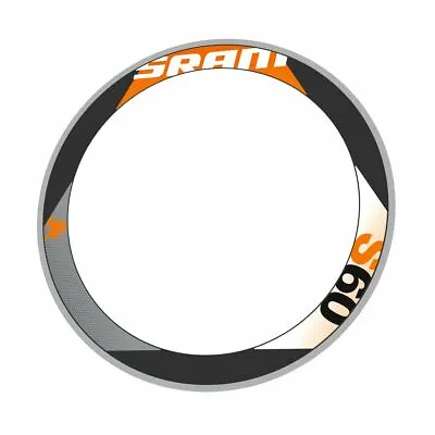 Sram S60 Rim Decal Set  For Two Wheels Orange • $44