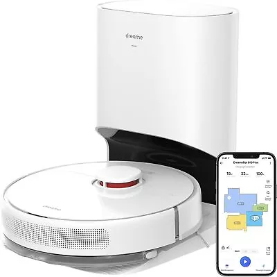 Dreame D10 Plus Robot Vacuum And Mop 4000Pa LiDAR Navigation Alexa Wi-Fi Connect • $299.99