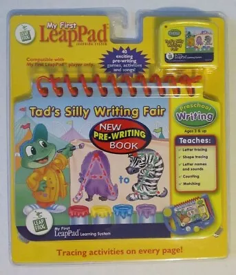 My First Leap Pad Learning System Tads Silly Writing Fair Sealed • $11.25