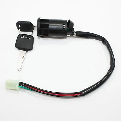 4 Wire Ignition Key Barrel Switch 50cc 110cc 125cc 150cc PIT Quad Dirt Bike ATV • $14.99