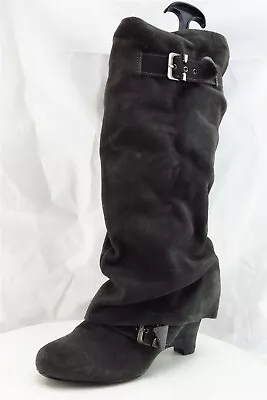 Seychelles Boot Sz 8.5 M Long Brown Leather Women • $19.25