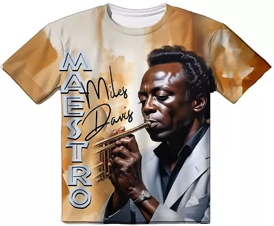 Miles Davis Maestro T-shirt 2024 Dizzy Juneteenth Shirt. Jazz T-shirts • $24.99