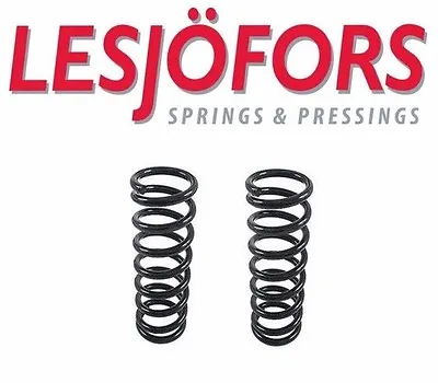 2 For Mercedes W123 230 240D 280CE 280E 300D Rear Coil Spring Lesjofors 4256802 • $149.99