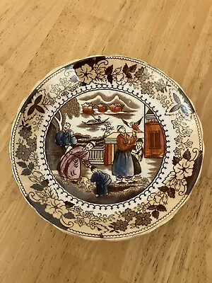 Antique Allertons Ltd Old English Indiana Plates Chinese Scene • £25