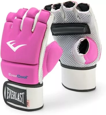 Everlast EverCool Kickboxing Gloves Color Pink • $19.95