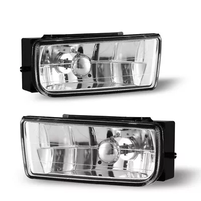 For BMW E36 M3 3 Series 1992-1998 Fog Lights Clear Lens Pair Bumper Lamp Replace • $34.99