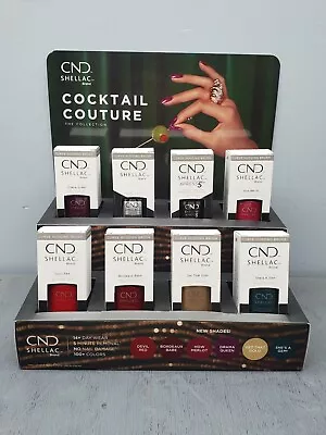 CND Shellac UV Gel Nail Polish Color Choose Color Or 6 Pc Set Base Coat Top Coat • $12.99