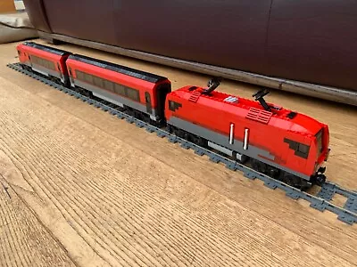 £350 • Buy Bespoke Lego City Rail Jet Passenger Train Specialist Build, Unique