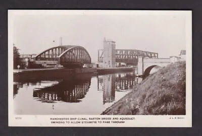 Lancashire Manchester Ship Canal BARTON BRIDGE Real Photo By J Brown Ardwick • £7