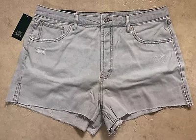 NWT ✅ Wild Fable Womens Super-High Rise Cut-Off Button Fly Jean Shorts Light 16 • $11.69