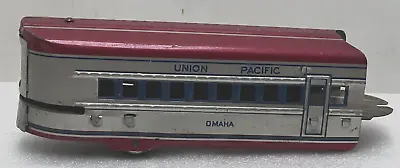 Vintage Marx O-gauge M10005 Red Union Pacific Omaha Tin Train Car Add-on • $31.99