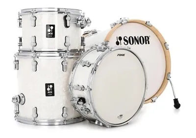 Sonor Drums AQ2 Maple Bop 4pc Kit White Marine Pearl New • $879