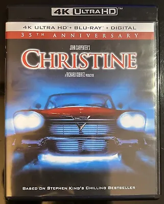 Christine. 4K UHD + Blu-ray + Digital Code. 35th Anniversary. John Carpenter. • $19.95