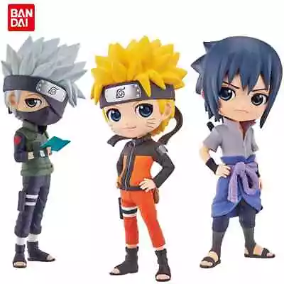 15cm Anime Naruto Figure Kawaii Uzumaki Hatake Kakashi Gaara Uchiha Sasuke Toy T • £9.99