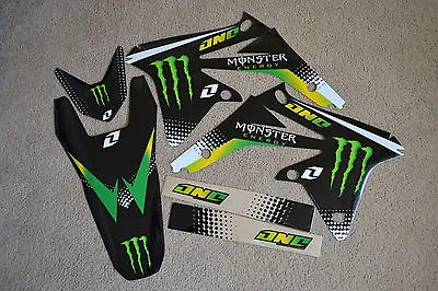 One Industries Monster  Graphics Suzuki Rmz450 2008 2009 10 11 12 13 14 15 16 17 • $19.99