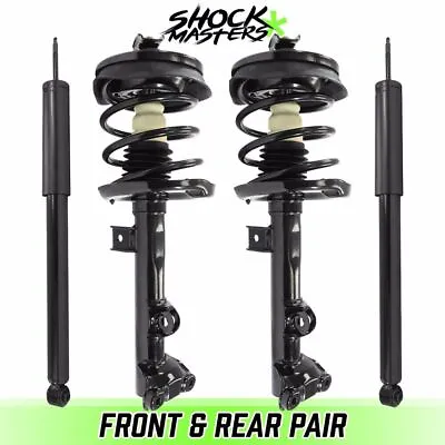 Front Quick Complete Struts & Rear Shocks For 2001-2005 Mercedes C320 RWD W203 • $204.33