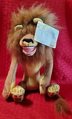 £9.81 • Buy Dreamworks SnapCM Madagascar ALEX THE LION 9  Plush Stuffed Toy 2005 NWT