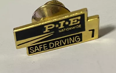 Pacific Intermountain Express P.I.E. Nationwide 7 Yrs Safe Driving .75 Lapel Pin • $3.99