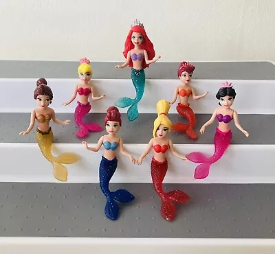 Disney Princess Mermaid & Sisters Gift Set Play Set Mattel Figures Dolls • £11.99