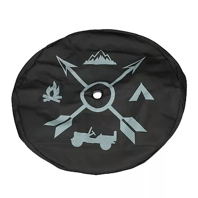 2018-2024 Jeep Wrangler Jl Spare Tire Cover Vinyl Oem New Mopar 82215440 • $87.94