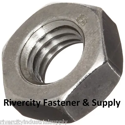 (250) 6-32 Machine Screw Hex Nuts 18-8 Stainless Steel #6-32   Coarse Thread • $11.88