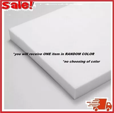 $13.40 • Buy 2 In. Thick Multi-Purpose Foam Upholstery Furniture Cushion Padding Cushy Seat