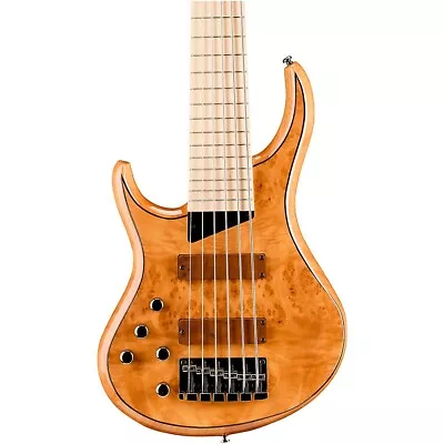 MTD Kingston Z6 6-String Left-Handed Maple Fingerboard Electric Bass Natural • $1499