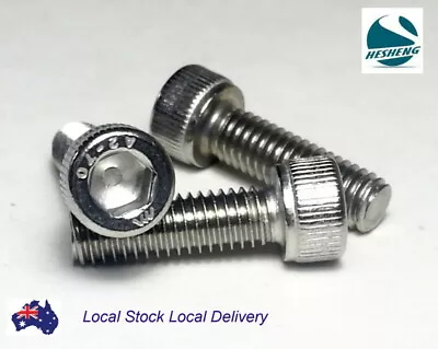 M4 M5 M6 Hex Socket Cap Head Allen Key Screw Bolt Bolts Screws Stainless Steel • $1.99