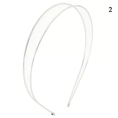 Smooth Thin Strip Head Hoop Double Root Metal Headbands Three Layers Hair Hoop • $2.69