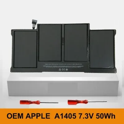 OEM Genuine A1405 A1496 Battery For Apple Macbook Air 13  A1369 2011 A1466 2012 • $41.59