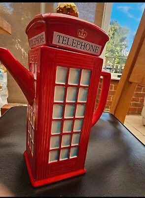 London Pottery Telephone Booth London Teapot • £18