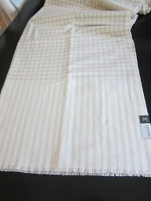 Berkshire 100% Wool Blanket Queen 92  X 96  Beige Tan New • $129