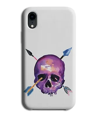 £11.99 • Buy Purple Skull And Arrows Phone Case Cover Arrow Hunting Archer Bow And Arrow E254