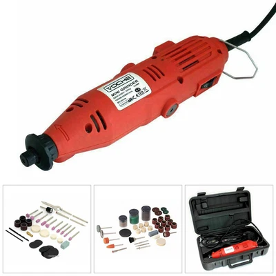 £20.99 • Buy Mini Rotary Hobby Drill 240V 135W Grinding Tool + Case + 145pc Accessories Voche