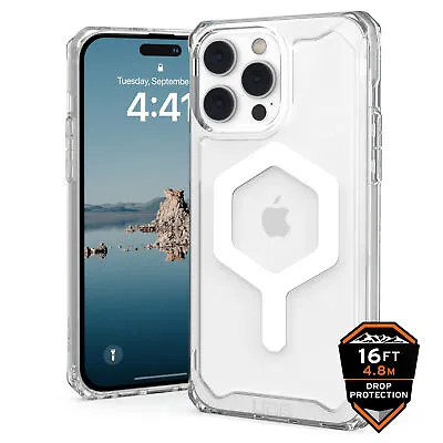 Urban Armor Gear (UAG) Plyo MagSafe Tough Case For Apple IPhone 14 Pro Max - Ice • £29.95