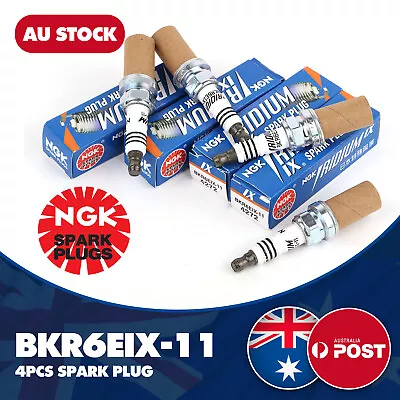 NGK Iridium IX Spark Plug BKR6EIX-11 Fits Holden Barina 1.6 I (TK) • $65.98